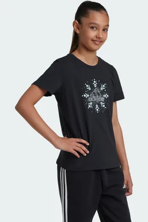 adidas Xpress Winter Glam Graphic Tee Kids 14-15Y