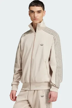 adidas Outlined Trefoil Firebird Track Top Men M