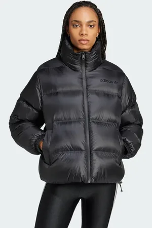 adidas Premium Pertex Down Short Puffer Jacket Women M