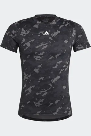 adidas Techfit Allover Print Training Tee Men S