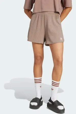 adidas Essentials Wide Rib Sprinter Shorts Women S