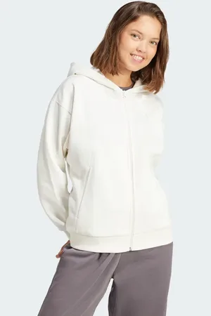 adidas ALL SZN Fleece Full-Zip Hoodie Women M