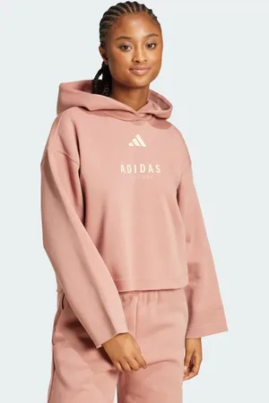 adidas ALL SZN Loose Graphic Hoodie Women M