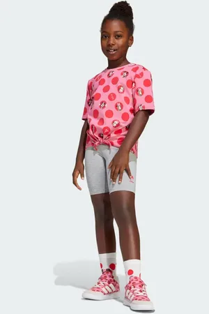 adidas DISNEY MINNIE MOUSE T-SHIRT SET Kids 4-5Y