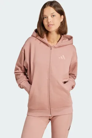 adidas ALL SZN Fleece Full-Zip Hoodie Women 2XS