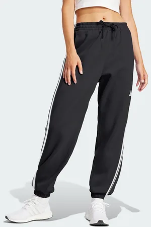 adidas Essentials 3-Stripes French Terry Cuffed Pants Women XS