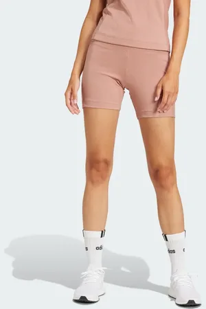 adidas ALL SZN Rib High-Waist Bike Shorts Women XS