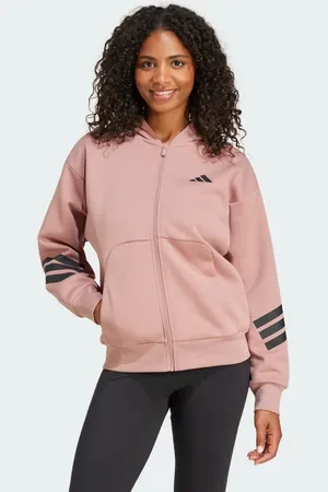 adidas Future Icons 3-Stripes Full-Zip Hoodie Women M