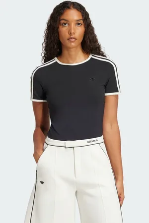 adidas Originals Premium 3-Stripes Cali Tee Women M