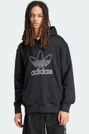 adidas Adicolor Outline Trefoil Hoodie Men L