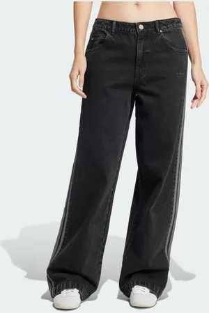 adidas Adicolor Denim 3-Stripes Track Pants Women 32-30