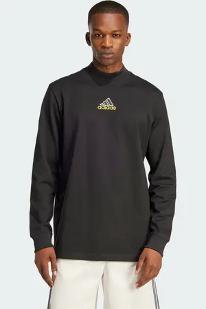 adidas Long Sleeve Mock Neck Q1 Top Men 2XL