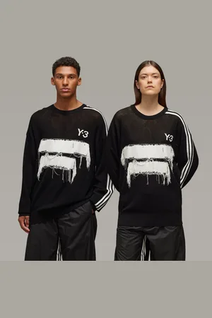 adidas Y-3 Graphic Knit Crew Sweater Unisex XS