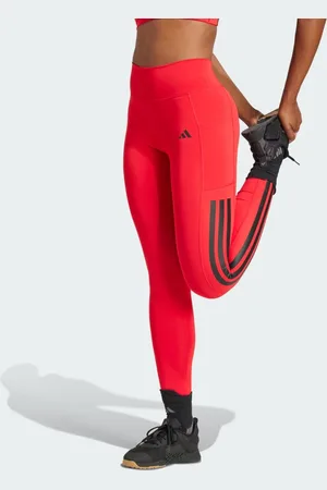 adidas Optime 3-Stripes Full-Length Leggings Women M