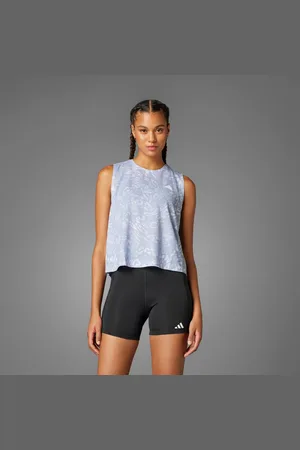 adidas Own the Run CLIMACOOL 3-Stripes Tank Top Women XS