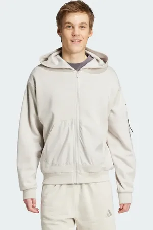 adidas City Escape Fleece Full-Zip Hoodie Men L