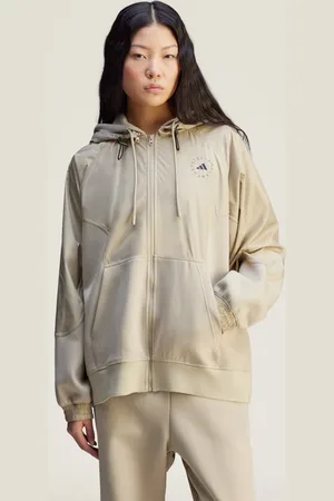 adidas By Stella McCartney Material Mix Full-Zip Hoodie Women XS