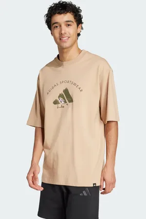 adidas Codes Doodle Scooter Graphic Tee Men L
