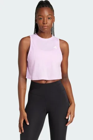 adidas Train Essentials Boxy Workout Tank Top Women XS