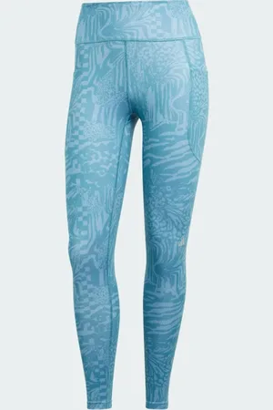 adidas Daily Run Icons Print 7/8 Leggings Women XL