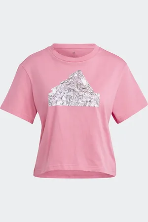 adidas Future Icons Graphic Crop Tee Women XL