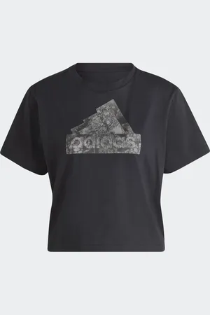 adidas Future Icons Graphic Crop Tee Women 2XL