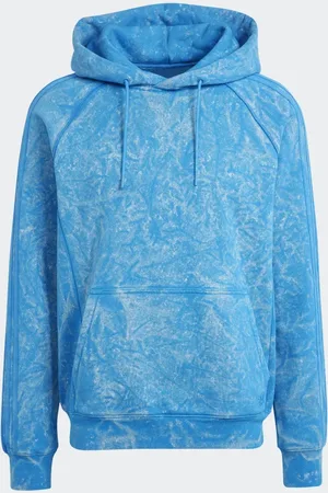 adidas Blue Version Washed Hoodie Men M