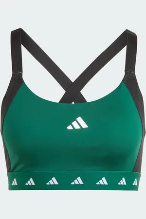 adidas Powerimpact Training Medium-Support Techfit Colorblock Bra Women XL D-DD