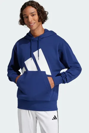 adidas Essentials Big Logo French Terry Hoodie Men L