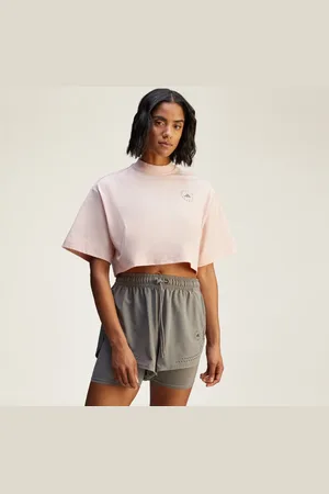 adidas By Stella McCartney Crop Tee Women M