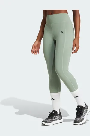 adidas Optime Rib 7/8 Leggings Women L