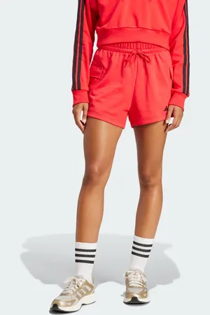 adidas Essentials Small Logo French Terry Cargo Shorts Women L