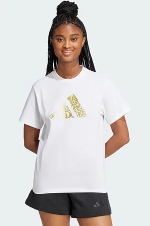 adidas Tech Metallic Graphic Tee Women XL