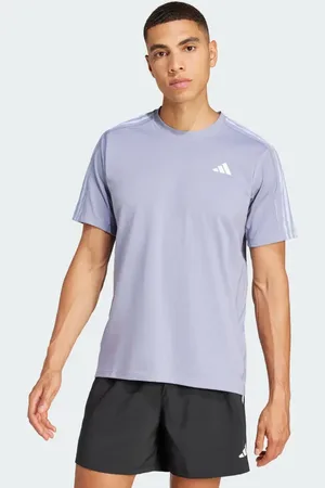 adidas Own the Run 3-Stripes Tee Men XL