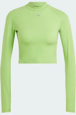 adidas HIIT HEAT. RDY Long Sleeve Crop Tee Women 2XL