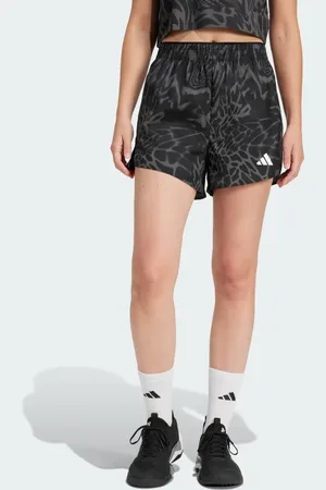 adidas Train Essentials Allover Print Workout Shorts Women M