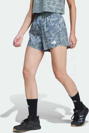adidas Train Essentials Allover Print Workout Shorts Women XS