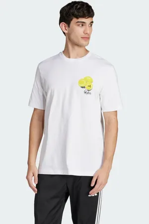 adidas Lounge Still Life Lemons Graphic Tee Men 2XL