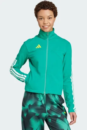 adidas Tiro Cut 3-Stripes Slim Fitted High-Neck Track Top Women XS