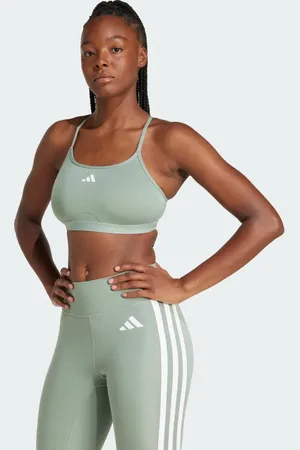 adidas Aeroreact Training 3-Stripes Bra Women M
