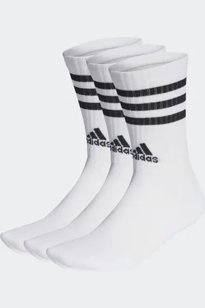 adidas 3-Stripes Cushioned Crew Socks 3 Pairs Unisex 40-42