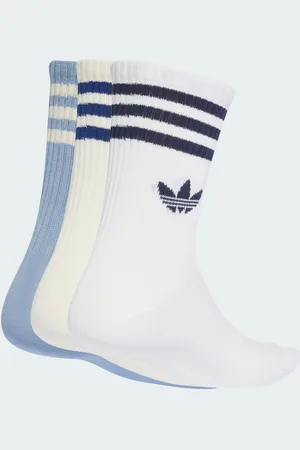 adidas 3-Stripes Crew Socks 3 Pairs Unisex 43-45