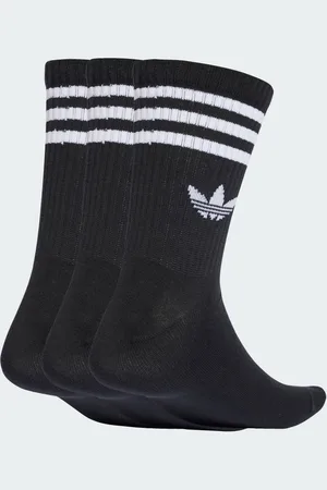 adidas 3-Stripes Crew Socks 3 Pairs Unisex 46-48