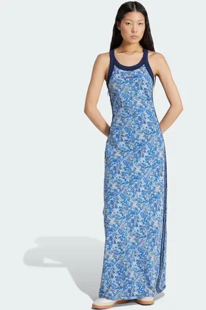 adidas Originals x Liberty London Tonal Maxi Dress Women L