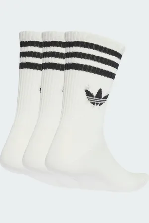 adidas 3-Stripes Crew Socks 3 Pairs Unisex 46-48