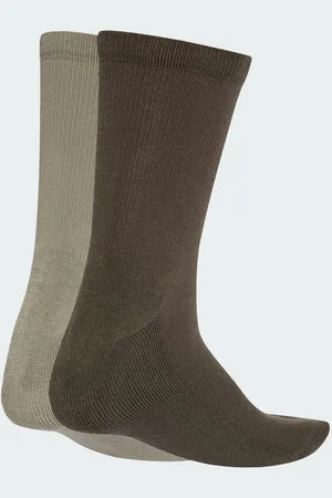 adidas Two-toned Crew Socks 2 Pairs Unisex 46-48