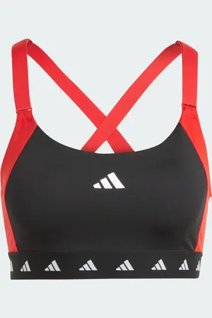 adidas Powerimpact Training Medium-Support Techfit Colorblock Bra Women XL A-C