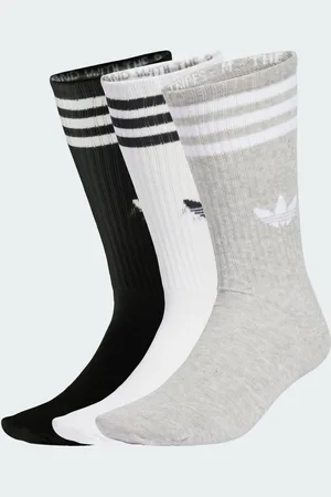 adidas 3-Stripes High Crew Socks 3 Pairs Unisex 40-42