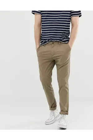 JACK & JONES Intelligence slim fit chinos in sand