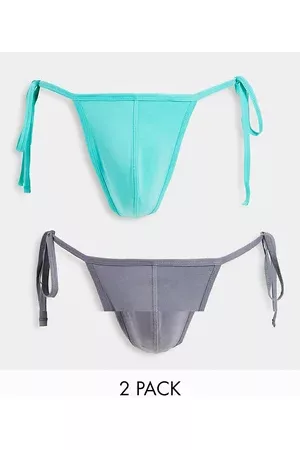 ASOS 2 pack tie side thong